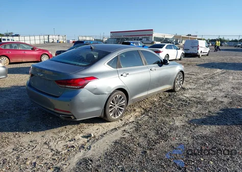 2015 Hyundai Genesis 3.8 z USA, uszkodzony, nr VIN KMHGN4JE5FU094553